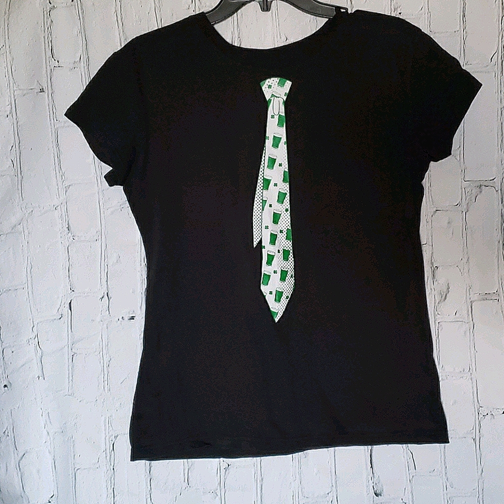 St Patrick's Day Tie T-shirt